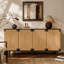 Meuble télé avec rangement Buffet Accent Natural