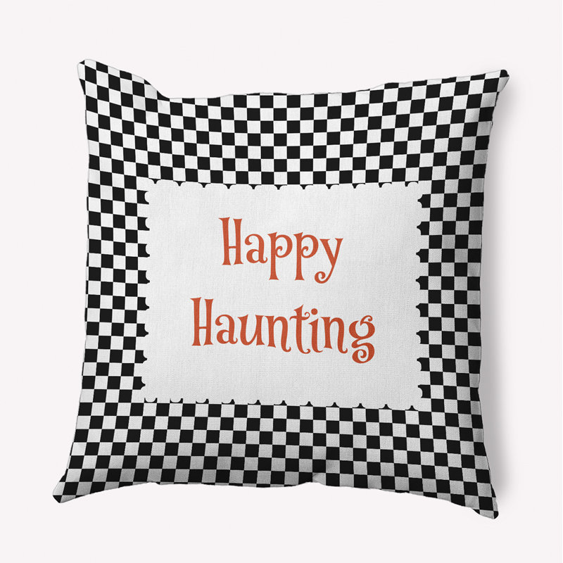 Coussin Vinco, Noir, 20 po x 20 po
