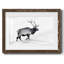 Lone Bull encadré sur papier-770959342-770959337