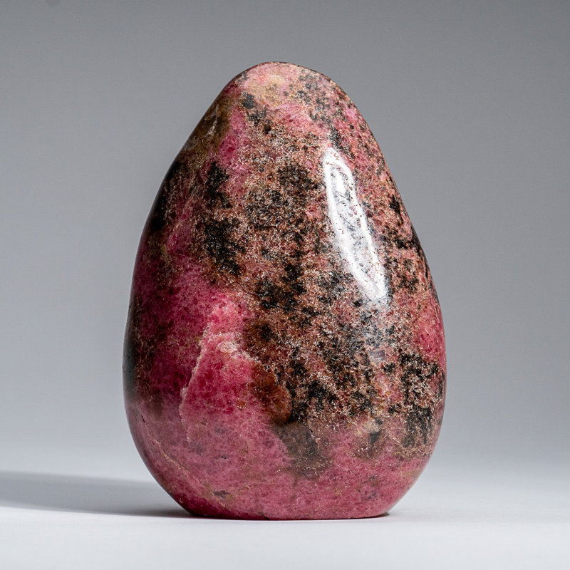 Polished Imperial Rhodonite Freeform from Madagascar (2.7 Lbs)