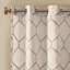 Geo Metallic Embroidery Polyester Modern Living: Ideal For Urban Space