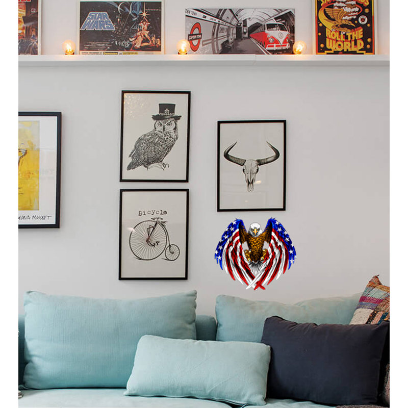 Wall Decal, 10" H x 11" W