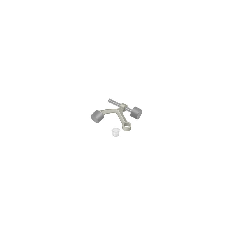 Door Stop, Brushed Nickel