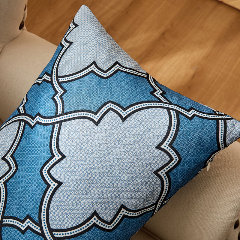 Dobson Floral Pillow Cover, Blue