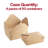 47 oz. Kraft Folded Paper #2 Container - 200 Containers-816864474
