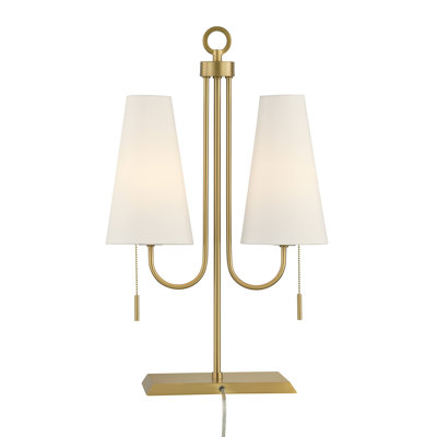 Wilkes 2-Light Table Lamp by Dann Foley