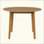 Table de salle à manger extensible ronde pour 2 à 4 personnes, table de salle à manger pliante en bois avec taille réglable, conception peu encombrante pour les petits appartements et les salles à manger-2146671394