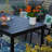 Alyah 8 - Person Patio Dining Set with Extendable Rectangular Table