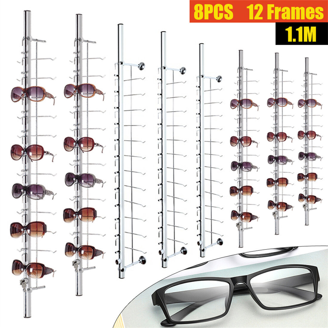 Eyewear Holder 14 Types / Eyewear Display / Eyeglasses Holder / Sunglasses  Holder / Eyewear Case / Eyeglass Storage / Home Interior 