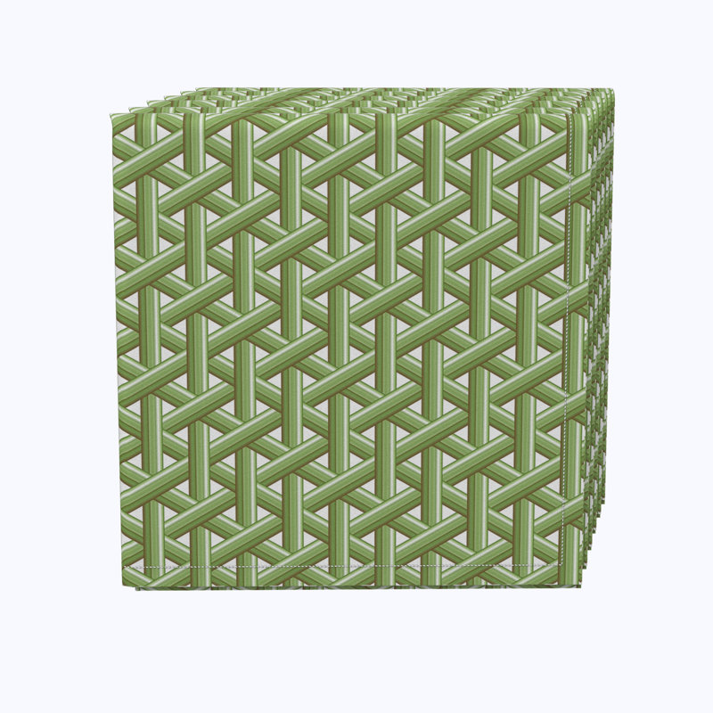 Polyester Geometric Square Napkin