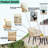 3 Piece Outdoor Wicker Furniture Patio Bistro Set