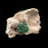 Green Apophyllite on Okenite // 447 Grams