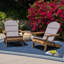 Chaise Adirondack pliante en bois massif Laffey-30618028