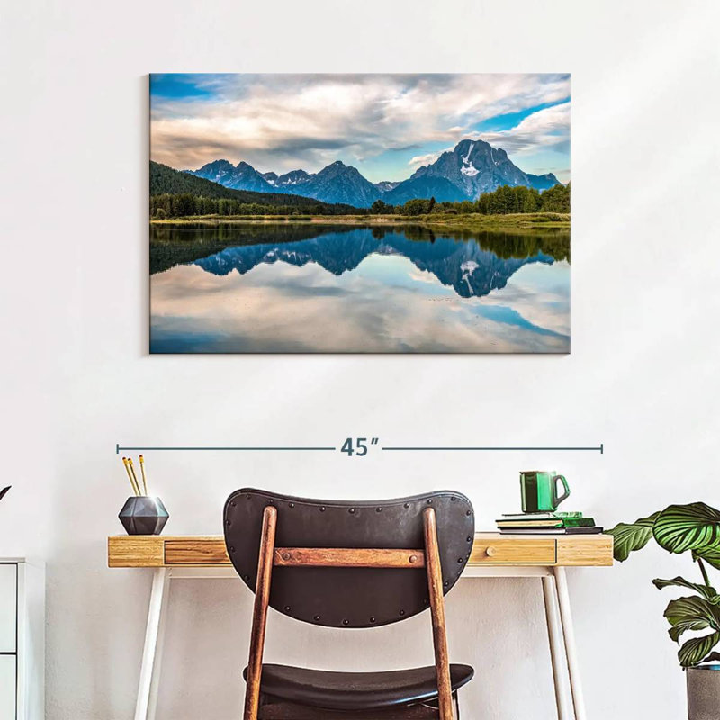 Alvord Jenny Lake Vista, 26" H x 39" W