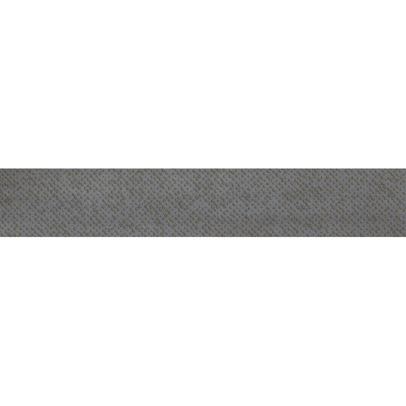 Metal Look 8" x 5" Porcelain Singular Wall & Floor Tile, Iron/Steel