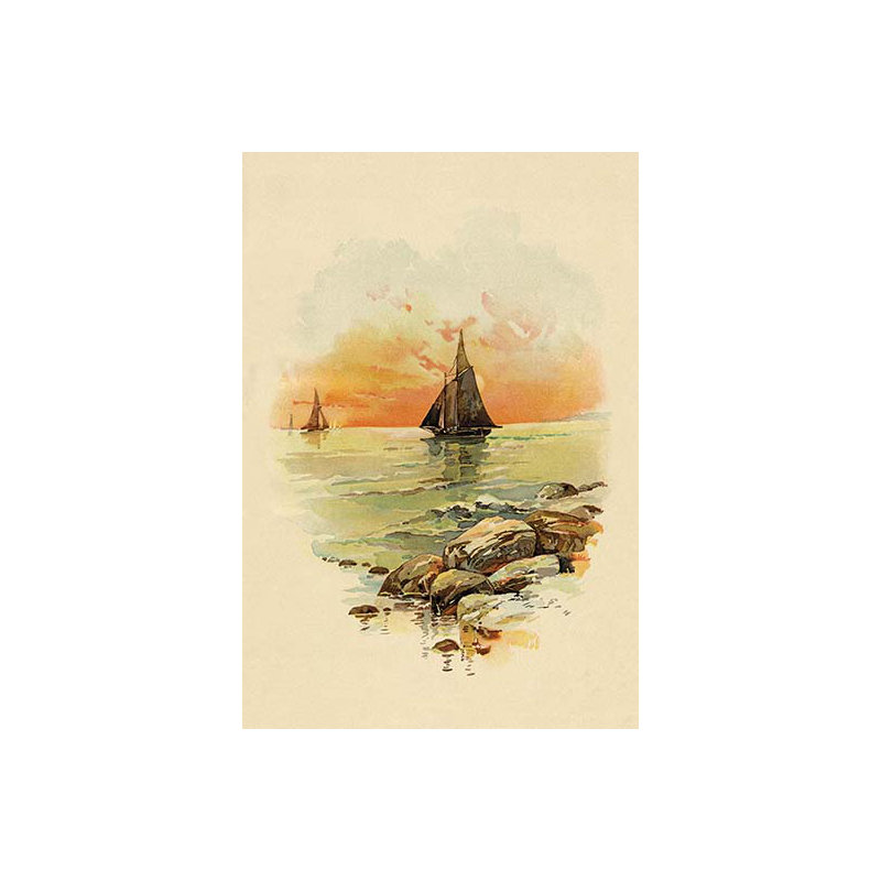 Ensemble de soleil, reproduction d’art