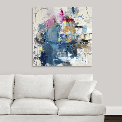 « justified play time », peinture sur toile