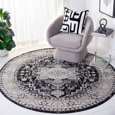 Hayashi Machine Woven Oriental Area Rug