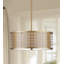 Lustre cylindrique 3 lumières Torpoint