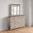 Amareona 7 Drawer Dresser with Mirror