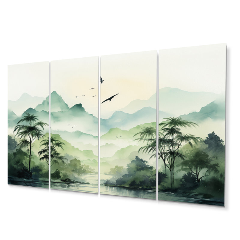 Rustic Landscape & Nature Wall Decor on Metal