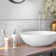 Peel and Stick Gel Backsplash Tile Edge 18" x 0.27" (Set of 4)