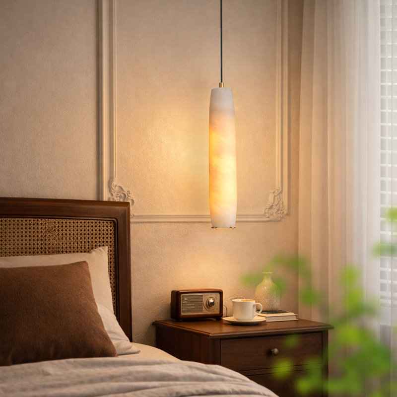 Luminaire suspendu en marbre