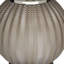 Lampe de table en verre gris avec motif à chevrons