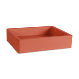 Newterra Handmade Rectangular Vessel Bathroom Sink
