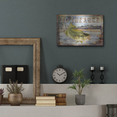 " Fish Signs-Bass " by Paul Brent