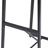 Bar Stool Set of 3 Counter Height Barstools with Back Armless Dining Chairs for Kitchen Island-1112856490