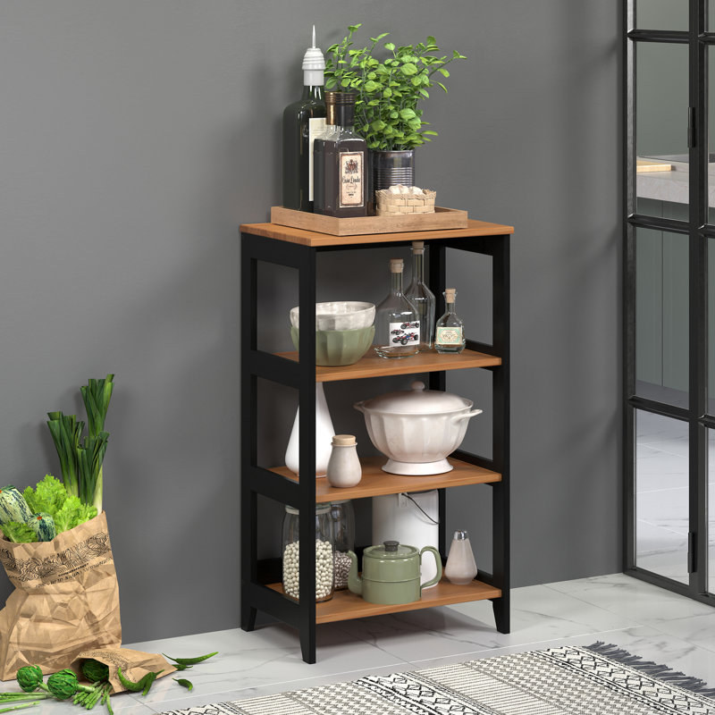 TABLETTE EN BOIS MASSIF 4 NOIRS ET MIEL NATUREL