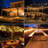 27FT 25-Bulb Solar-Powered Outdoor Globe String Light Shatterproof