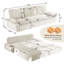 Canapé-lit convertible de taille très grand 94,5 po 3-en-1-1466909340
