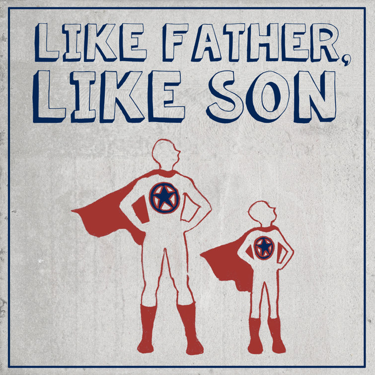 Little Hero I by Grace Popp - Wrapped Canvas Typography