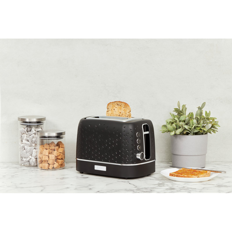 Haden Starbeck 2 Slice Toaster, Black
