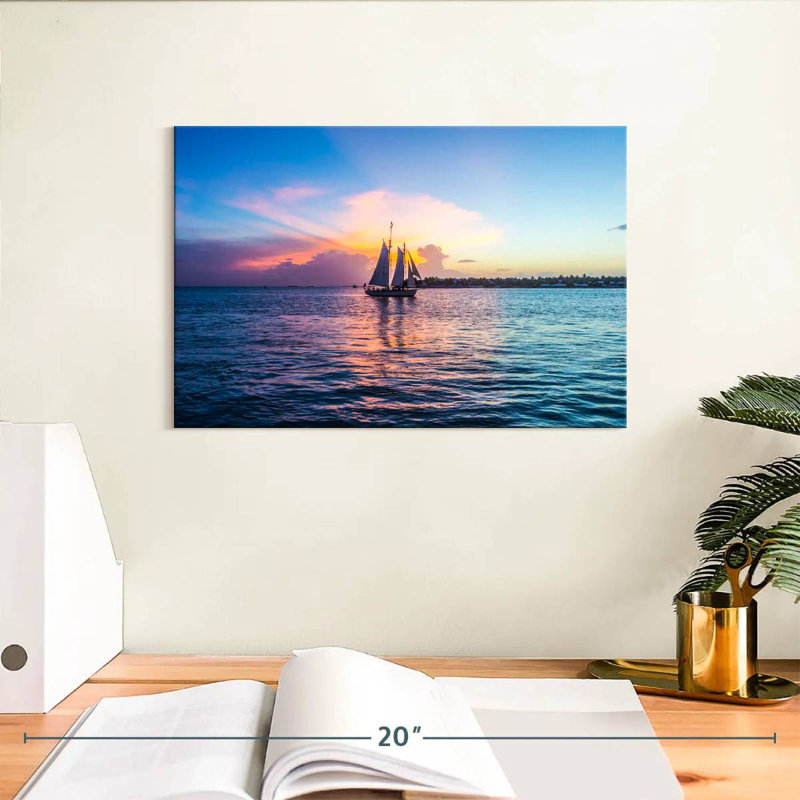 Voilier Mehar Key West Sunset, H 8 po x l 12 po