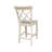 Delfreda Solid Wood Counter Stool