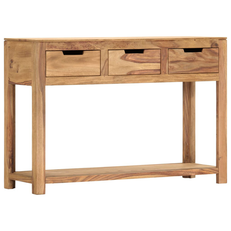 Kraft 110cm Solid Wood Console Table