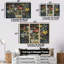 Saugus - Wildflowers Wall Art Decor Set-108459814-108459815