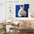Crowle White Bunny On Blue-109396312