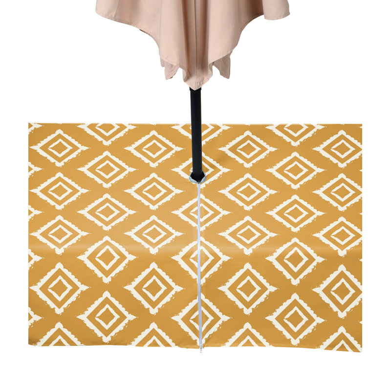Frames Water Repellent Tablecloth, 84" x 60"