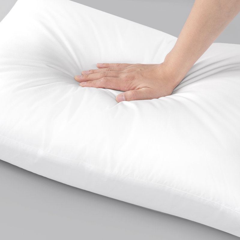 Hobi Polyester Medium Support Pillow, 50cm x 65cm