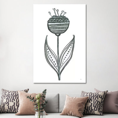 Bloom Town II by Melissa Averinos - 1 Piece Wrapped Canvas Painting
