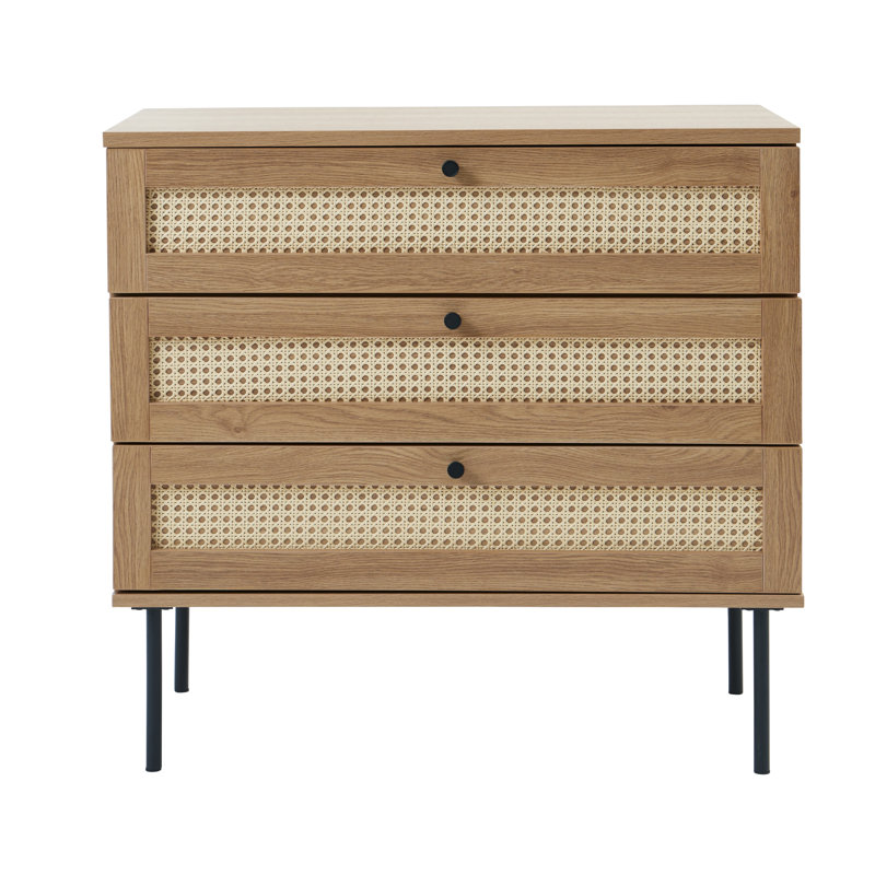 Dover 3 - Drawer Rectangle Accent Chest