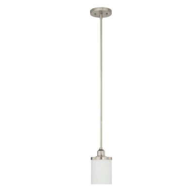 Luminaire suspendu cylindrique à 1 lumière Debrina