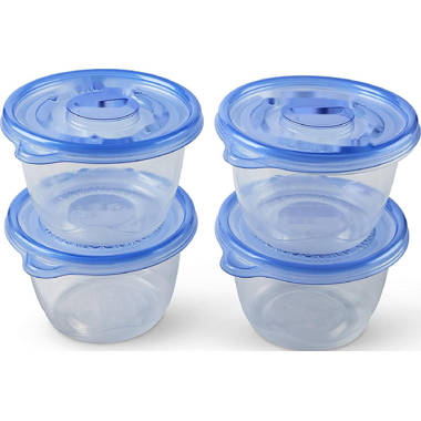 Wean Green Glass Lunch Cube Food Storage Containers - 16 oz