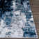 Cornwell Machine-Woven Abstract Aqua/Navy Area Rug