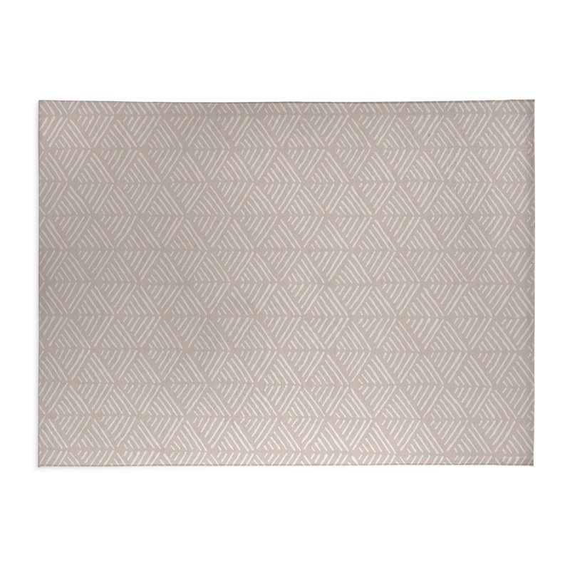 Tapis de bureau Tribal Dreamer, L 5 pi x L 3 pi	, Taupe