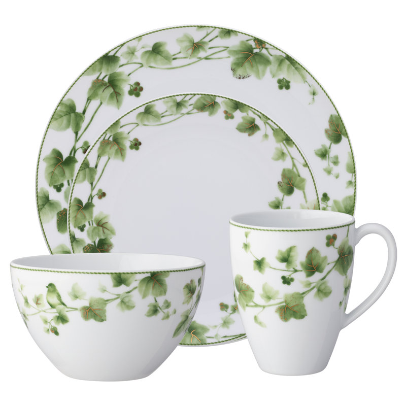 Couvert individuel 4 pièces Noritake Ivy Whisper